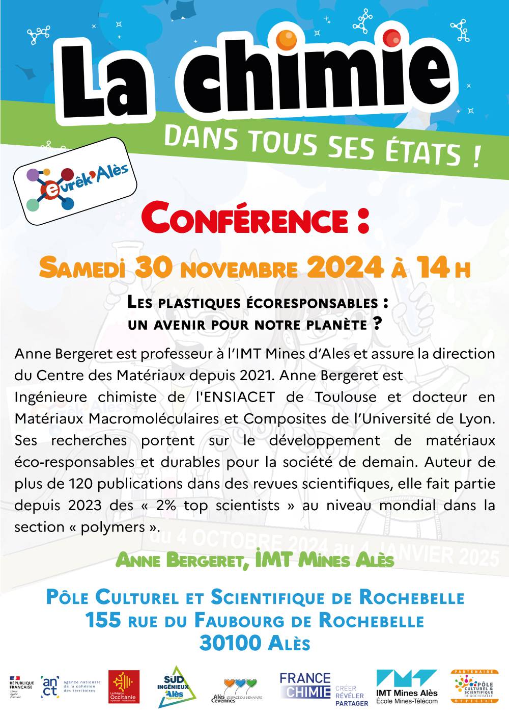 2024 ConfChimieAnneBergeret Img3 Affiche